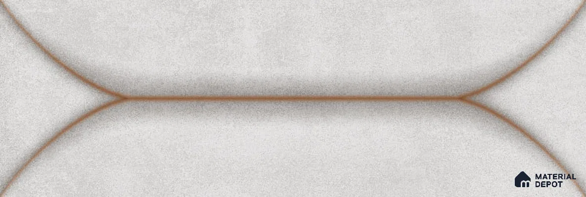 Subway Wall Tile TL 06429 I Mariner Frost Spark 12 x 4 inch Ceramic Glossy Finish - 8 mm  | Suitable for Accent / Feature Walls, Bathroom, Kitchen Wall & Backsplashes (Sample)